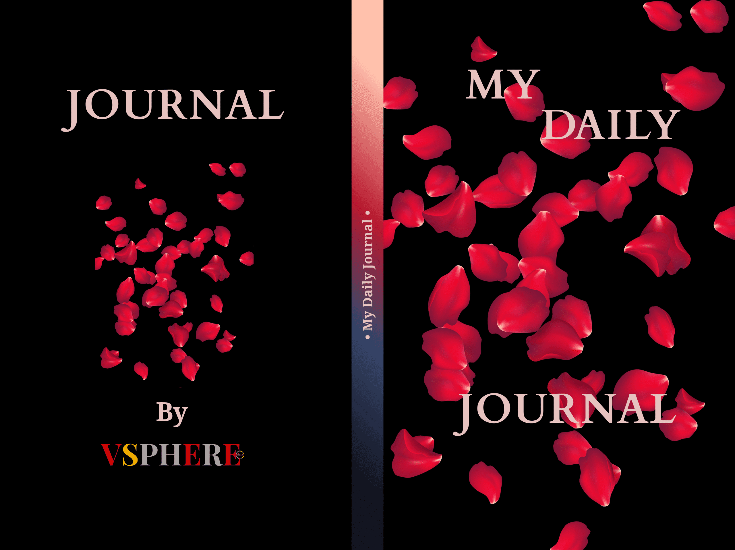 my daily journal – rose petals signature edition | premium hardcover notebook for writing & reflection my daily journal – rose petals signature edition | premium hardcover notebook for writing & reflection