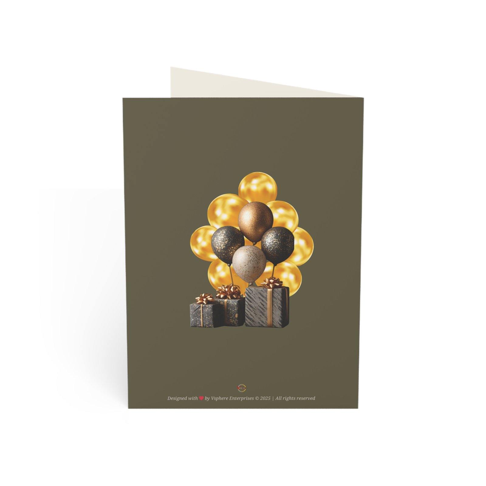 Classic Cocoa Holiday Greeting Card | Christmas & New Year Standard Edition - Image 3