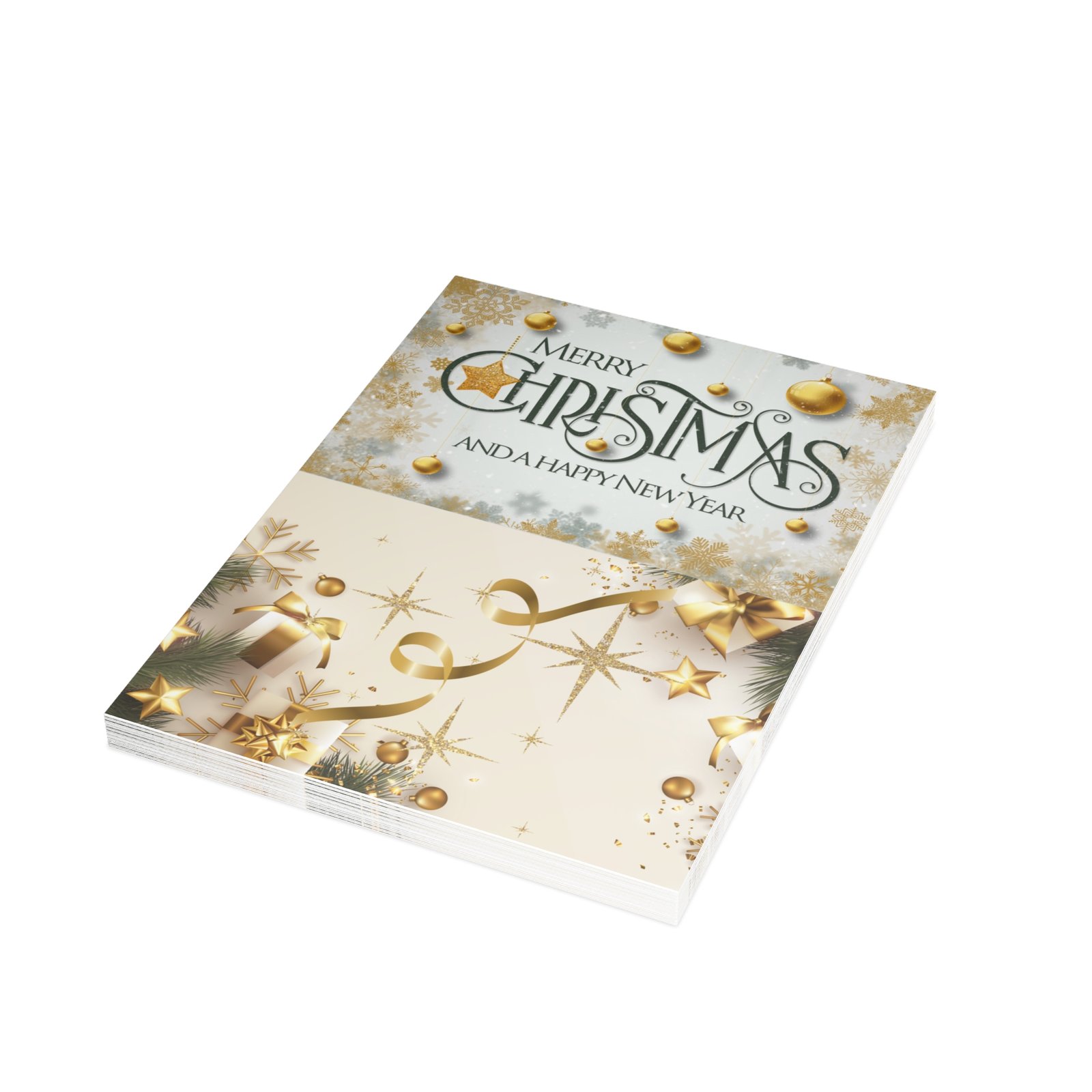 Royal Blue Holiday Greeting Card | Christmas & New Year Edition - Image 8