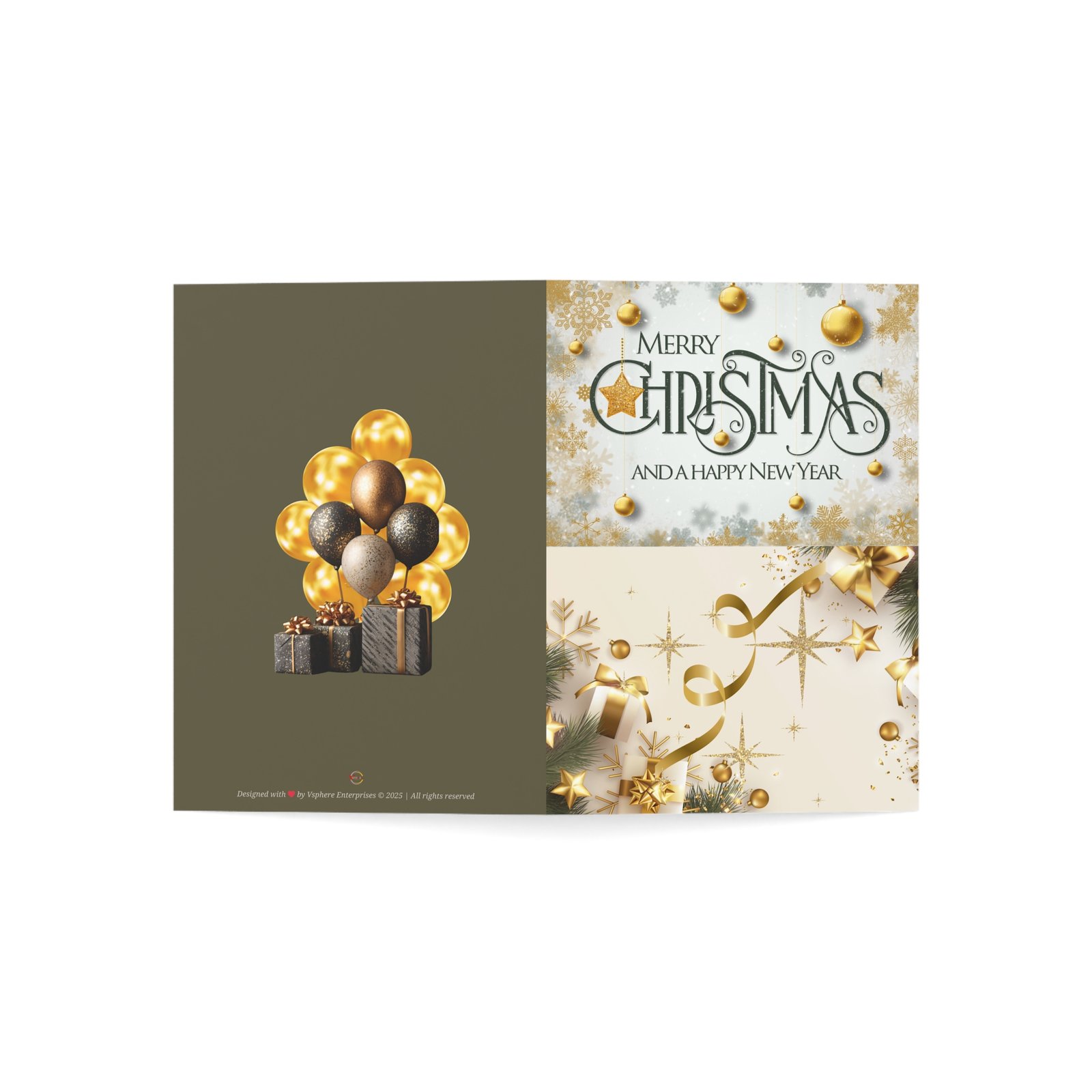 Classic Cocoa Holiday Greeting Card | Christmas & New Year Standard Edition - Image 5